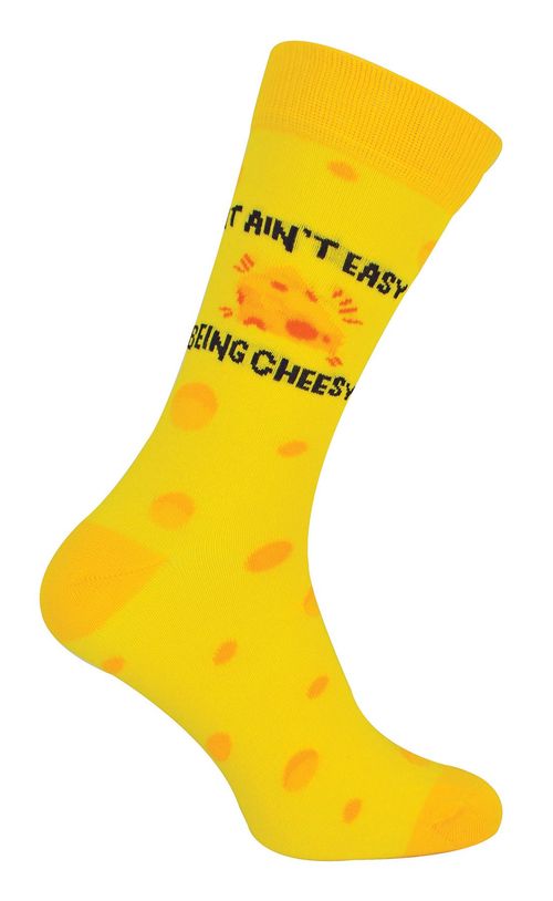 Urban Eccentric Socks Being Cheesy