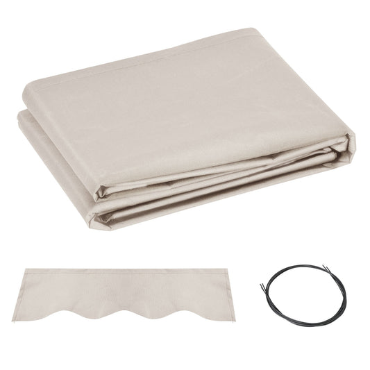 Outsunny Replacement Canopy for 3 x 2.5 m Awning (Fabric Only)