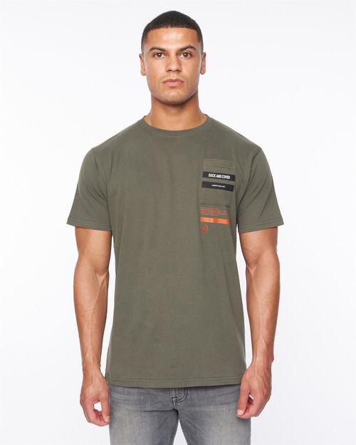 Heningys T-Shirt Dark Olive