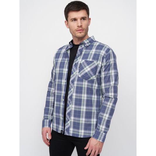Lennmore Shirt Blue Check