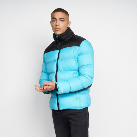 Synflax Puffer Jacket Turquoise