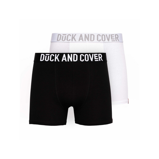 Salton Boxers 2pk Black/White