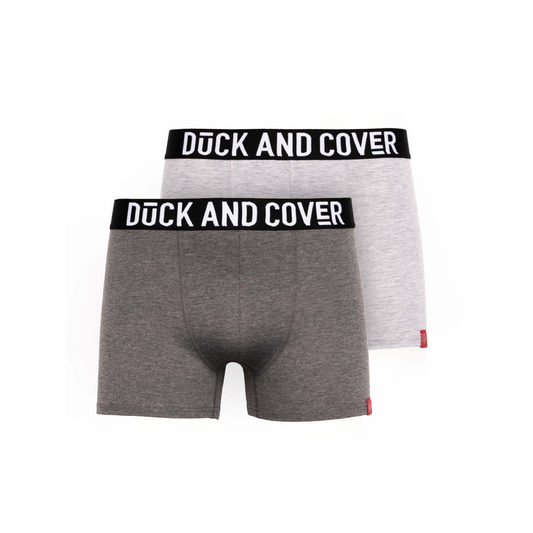 Darton Boxers 2pk Grey Marl