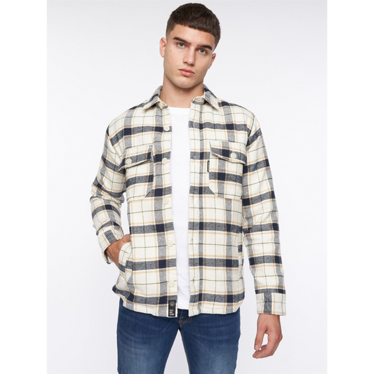 Francore Overshirt Off White Check