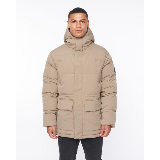 Fletchley Puffer Jacket Beige