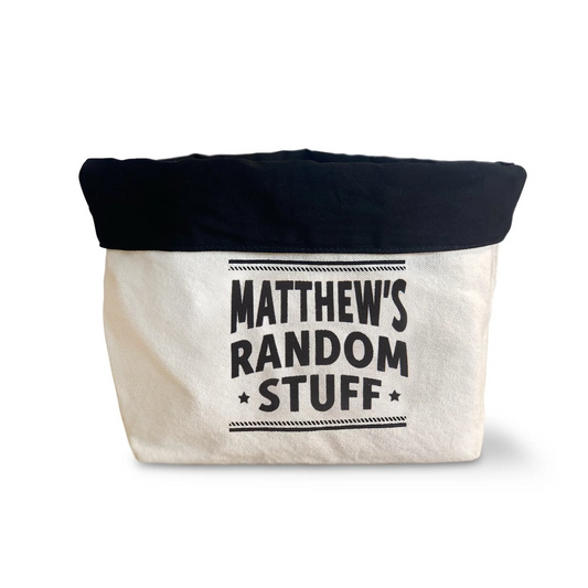 Pre-personalised Top Bloke Storage Pouch Gift For Bits and Pieces