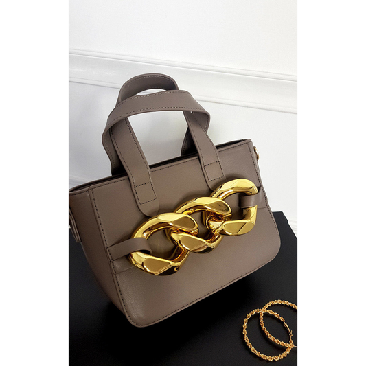 Bag with Extreme Chain Detail