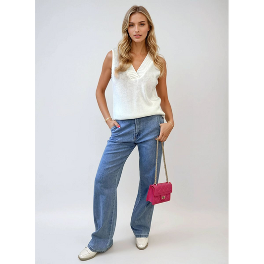 Loose Straight Leg Jeans
