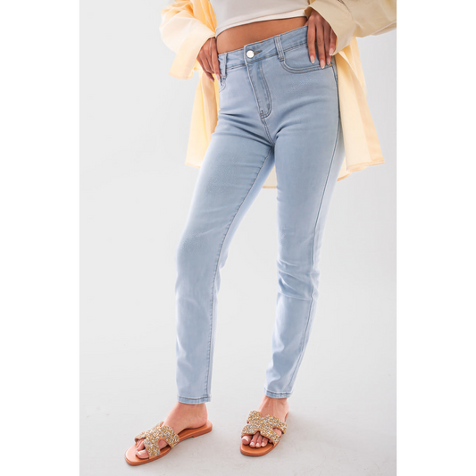 High Waisted Skinny Fit Jeans