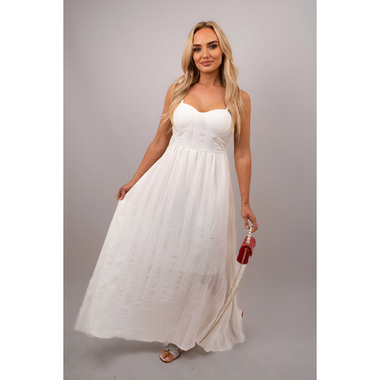 Spaghetti Strap Summer Maxi Dress