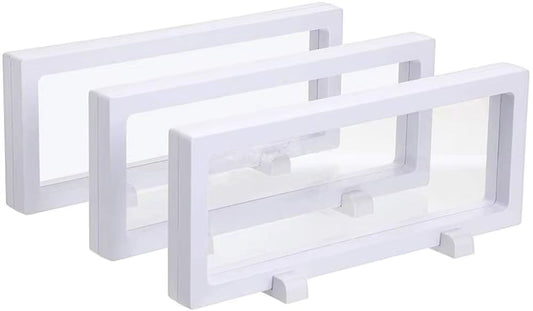 3D Floating Display Case - Eco-Friendly Storage for Coins & Jewelry