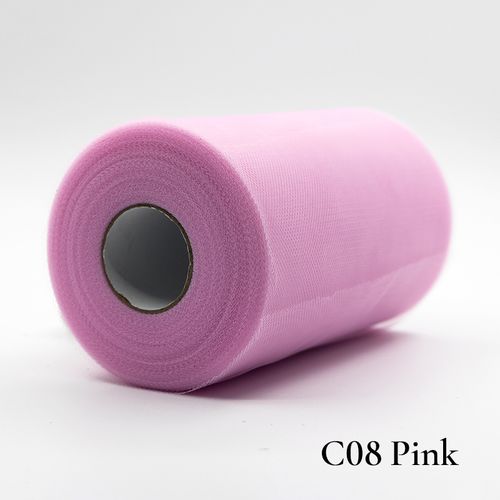 FEEUNM 100 Yards Tulle Roll for Wedding & Party Decoration
