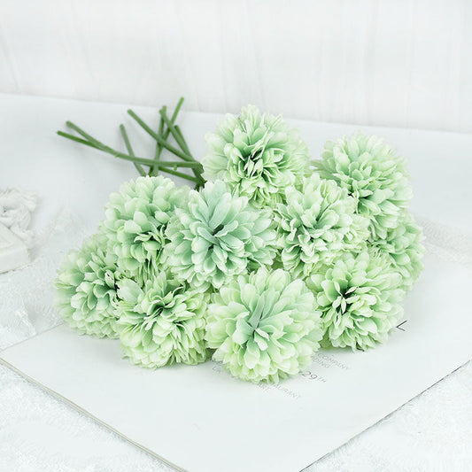 ZQNYCY Artificial Hydrangea Bouquets - Elegant Silk Flower Arrangement