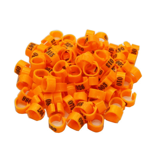 Howells 10mm Pigeon Foot Ring - Durable Identification for Birds - 100 Pcs
