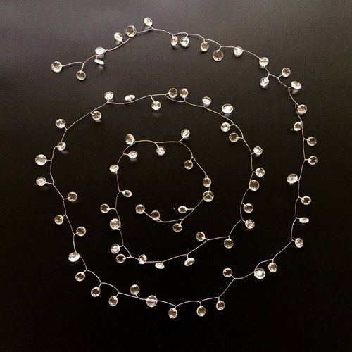 Acrylic Crystal Beads - Versatile Decoration for Events & Crafts