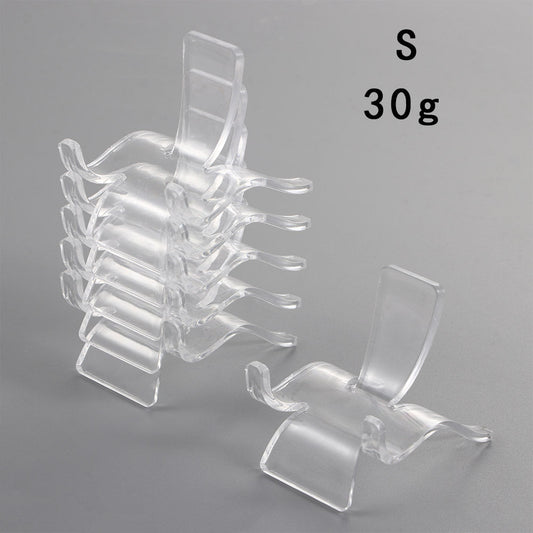 Acrylic Display Holders - Multipurpose Stand for Various Items - 10 Pack