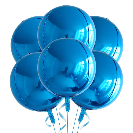 Partigos Metallic Rose Gold 4D Balloons - Perfect for Any Celebration
