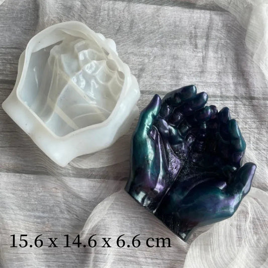 DIY Human Figure Silicone Mold - Unique Flower Pot Craft Tool