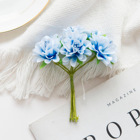 SMR 18PCS Artificial Flower Bouquet for Home Decoration & Events