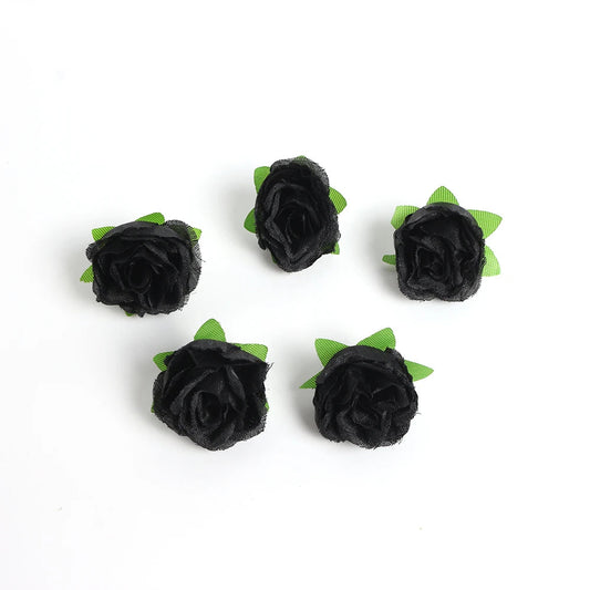 Elegant Black Artificial Flowers - Perfect for Weddings & Home Decor