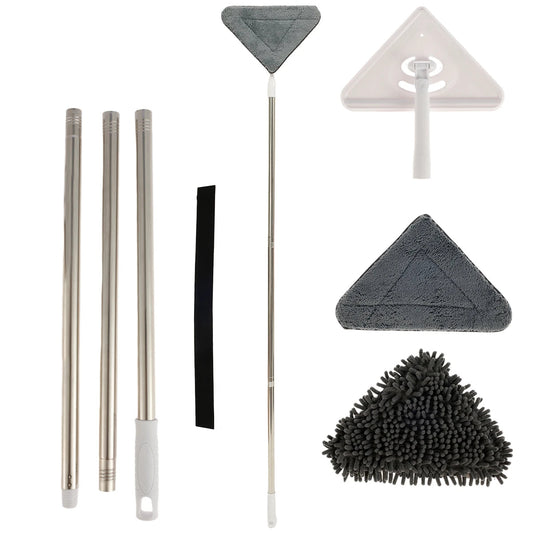 Wall Mop with 360° Rotating Head for Efficient Home Cleaning