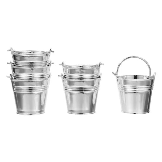 Premium Plastic Storage Bucket - Portable Design for Snacks & Candy