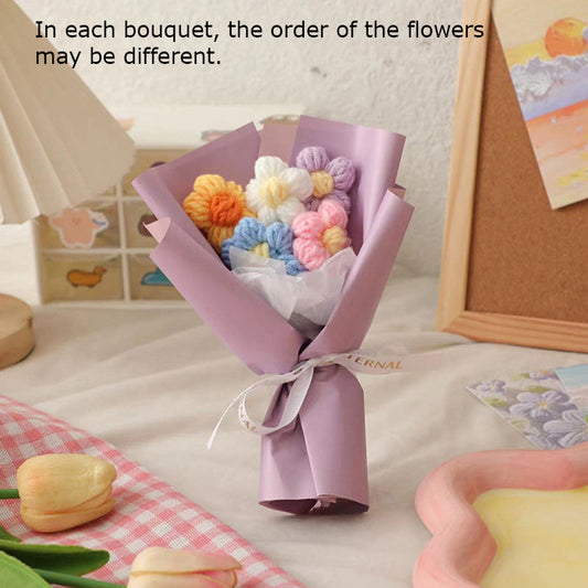 Bright Artificial Flower Bouquet - Vibrant Decorative Floral Gift