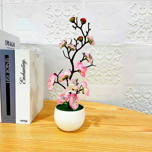 Vibrant Artificial Flowers - Durable & Decorative Potted Plants