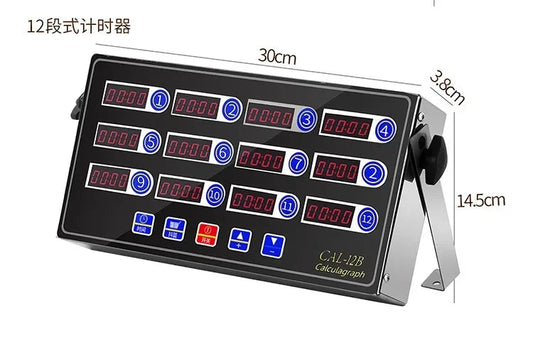 Aixiangru 8-Channel Digital Timer with Adjustable Reminders