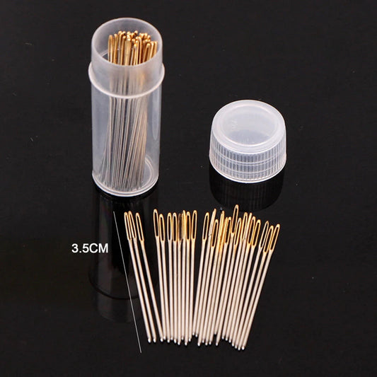 30pcs Blunt Cross Stitch Needles - Durable Stainless Steel Embroidery Tools