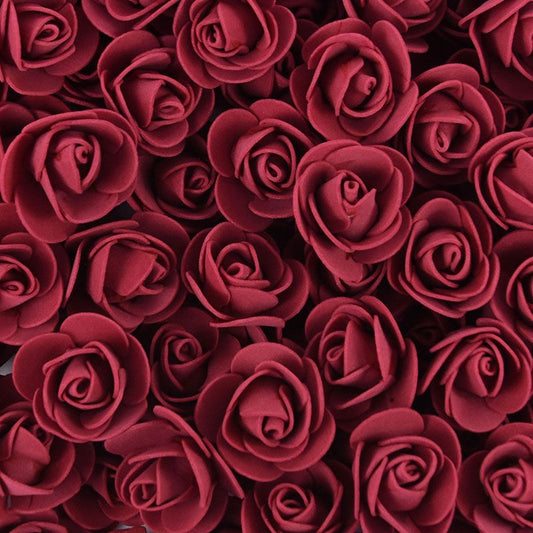 ZQNYCY 300Pcs Foam Rose Heads for DIY Decor & Gift Wrapping