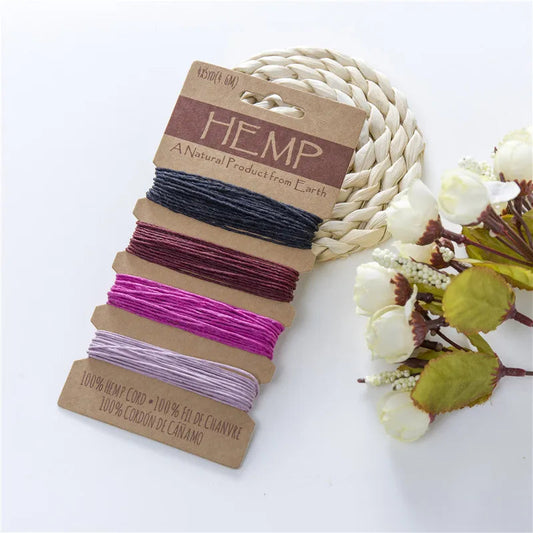 1mm Flat Waxed Thread - Durable, Eco-Friendly Sewing Cord for Crafting