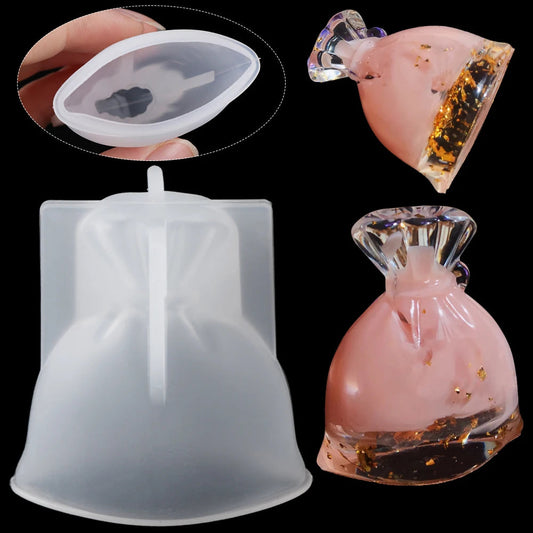 3D Purse Silicone Mold for DIY Crafts | Crystal Resin Moulding Tool