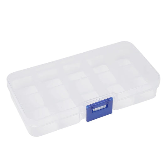 10/15/24 Grids Compartments Plastic Box Jewelry Bead Storage Container DIY Organizer Beads Bracelet Jewelry Boxes Tool Parts Box
