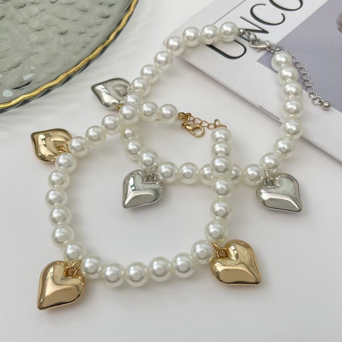 Accessories Ins-style Pearl Beaded Jeans Chain | Luxury Home Accessories | Heulog Glow