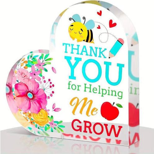 Acrylic Ornament Heart-shaped Crafts Valentine's Day Mother's Day Halloween Gift For Friends And Relatives Commemorative Gift | Luxury Home Accessories | Heulog Glow