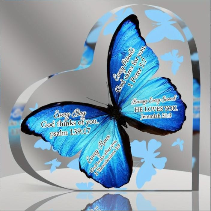 Acrylic Ornament Heart-shaped Crafts Valentine's Day Mother's Day Halloween Gift For Friends And Relatives Commemorative Gift | Luxury Home Accessories | Heulog Glow