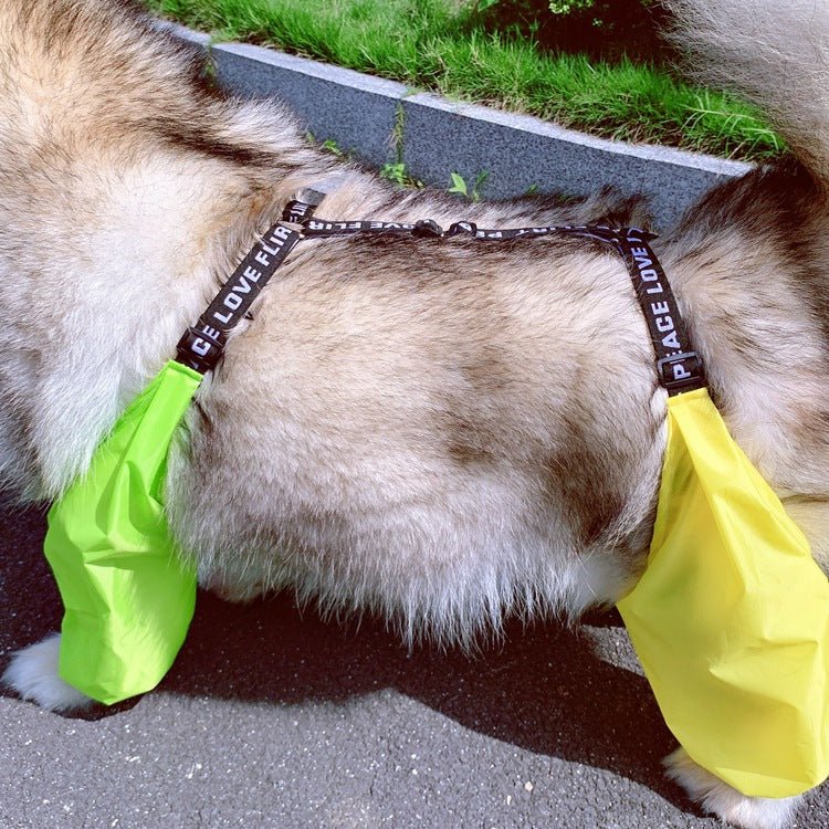 Adjustable Dog Four Legged Raincoat | Luxury Home Accessories | Heulog Glow