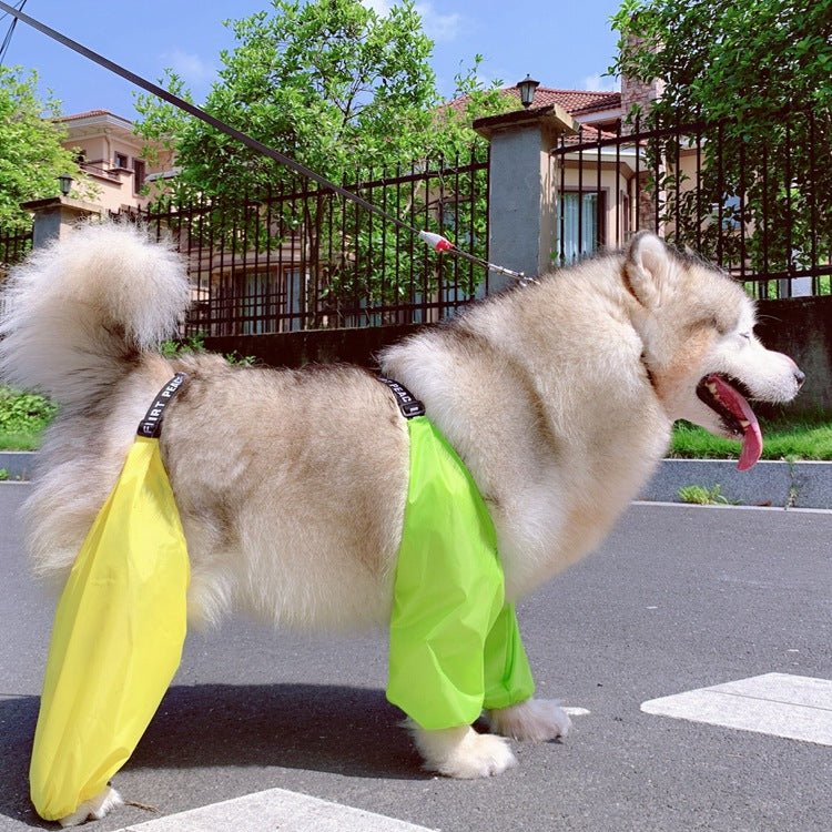 Adjustable Dog Four Legged Raincoat | Luxury Home Accessories | Heulog Glow