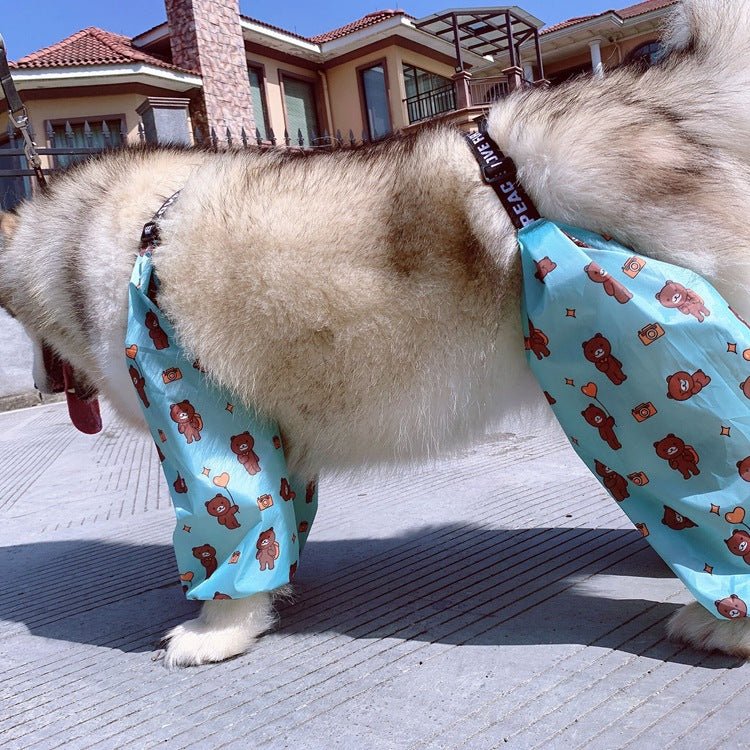 Adjustable Dog Four Legged Raincoat | Luxury Home Accessories | Heulog Glow