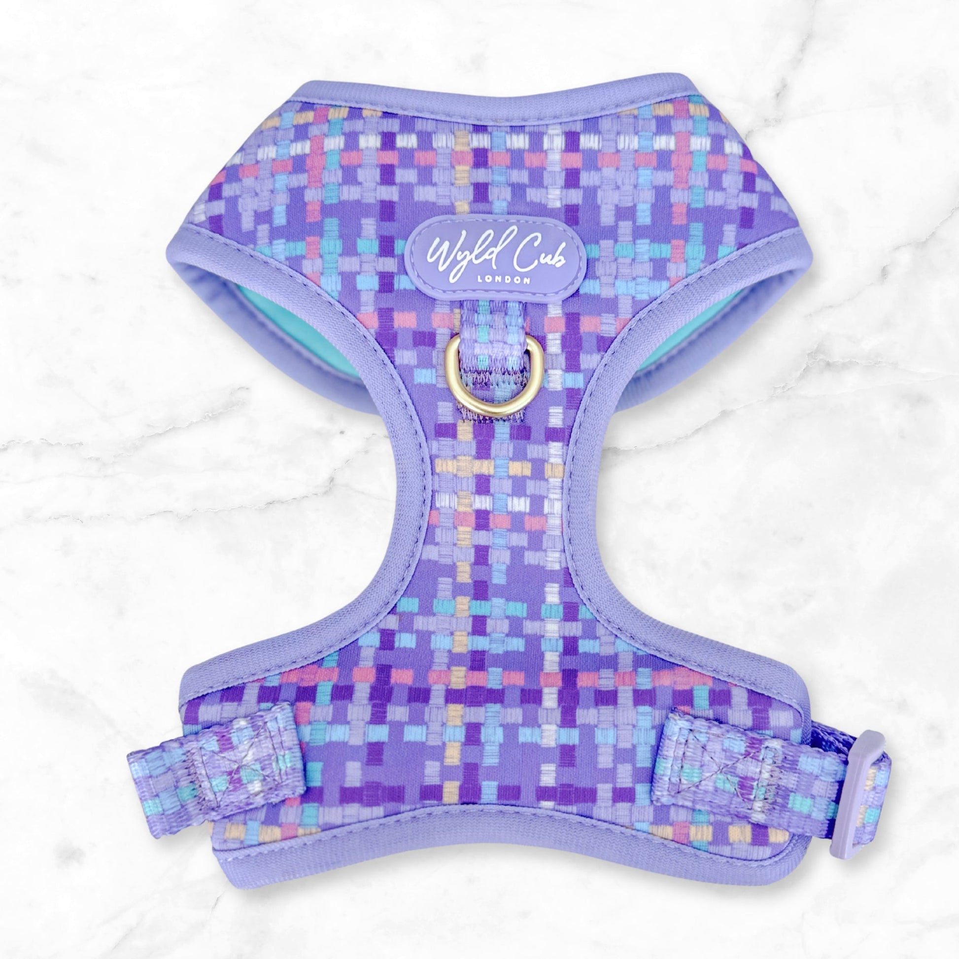 Adjustable Dog Harness: Belgravia Sugarplum | Luxury Home Accessories | Heulog Glow