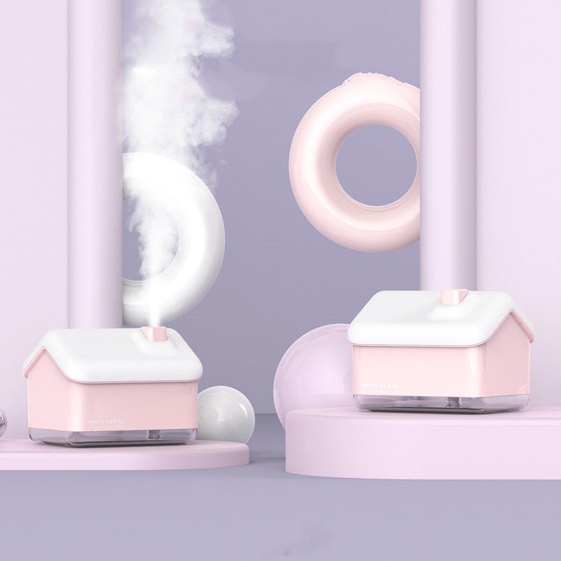 Air Humidifier Essential Oil Diffuser 300ML Ultrasonic Mist Maker Fogger Humidifier LED Lamp Aroma Diffuser Electric | Luxury Home Accessories | Heulog Glow
