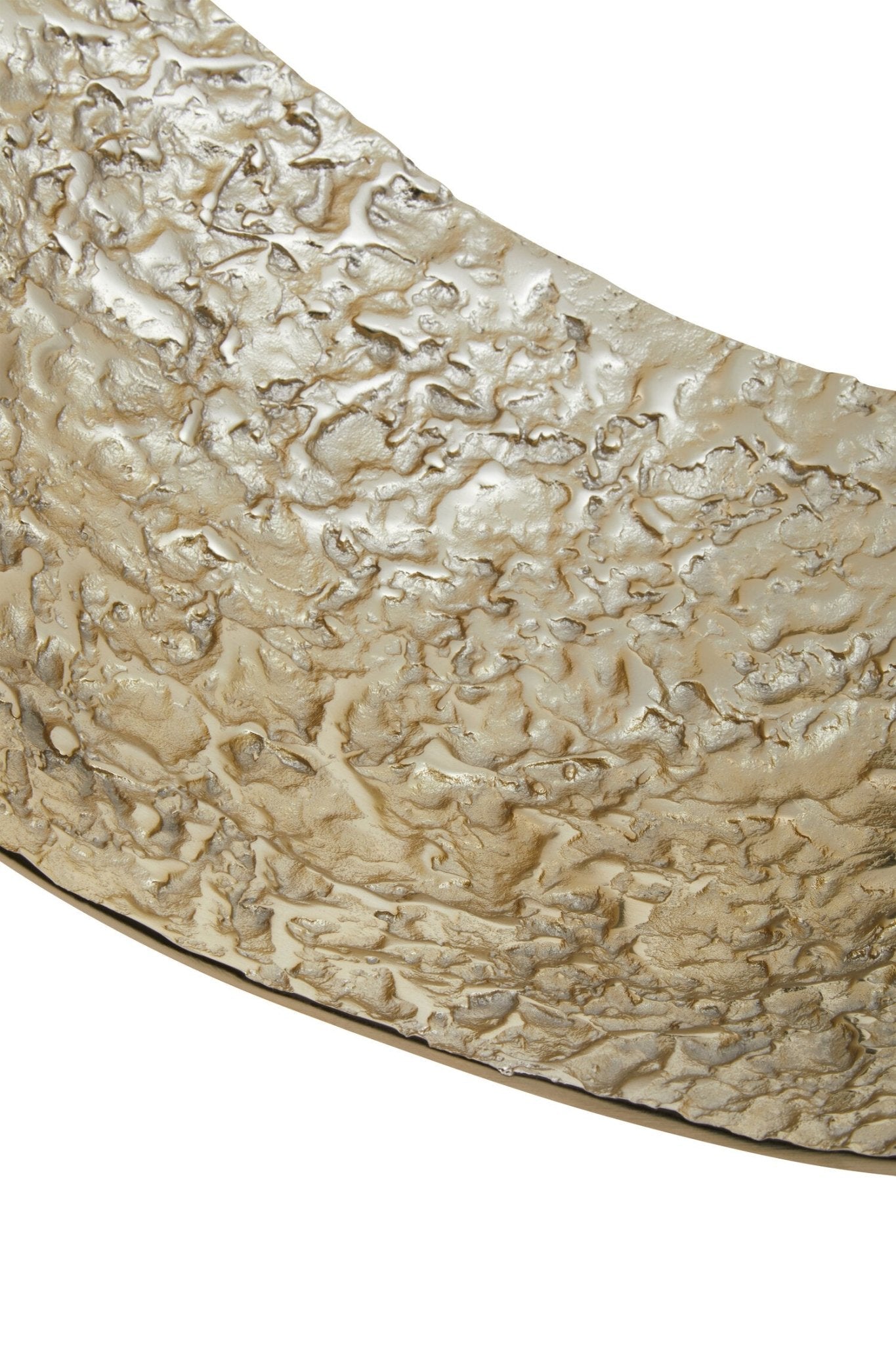 Akola Gold Textured Decorative Dish | Luxury Home Accessories | Heulog Glow