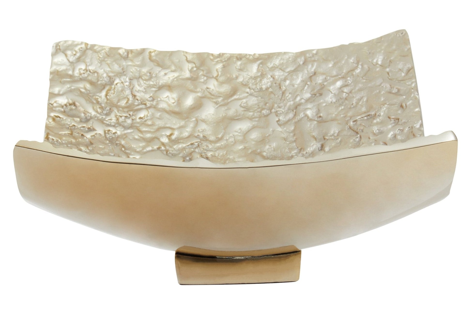 Akola Gold Textured Decorative Dish | Luxury Home Accessories | Heulog Glow