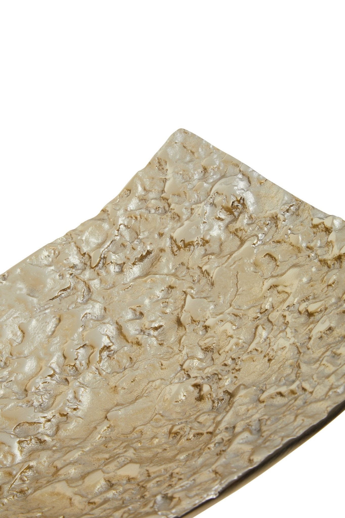 Akola Gold Textured Decorative Dish | Luxury Home Accessories | Heulog Glow