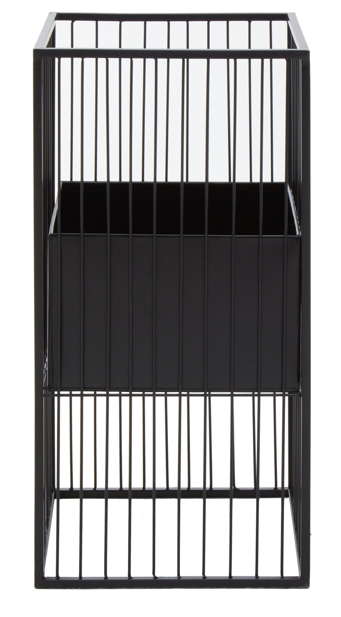 Alden Black Floor Standing Planter | Luxury Home Accessories | Heulog Glow