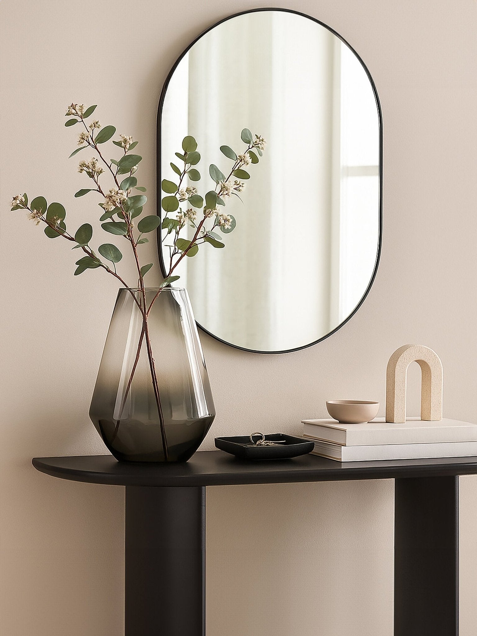 Alexa Ombre Large Glass Vase | Luxury Home Accessories | Heulog Glow
