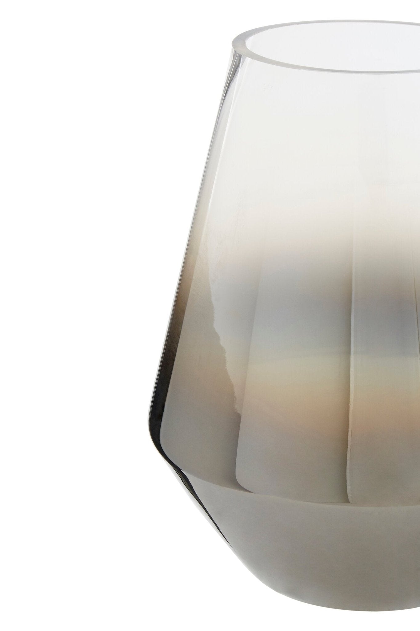 Alexa Ombre Large Glass Vase | Luxury Home Accessories | Heulog Glow