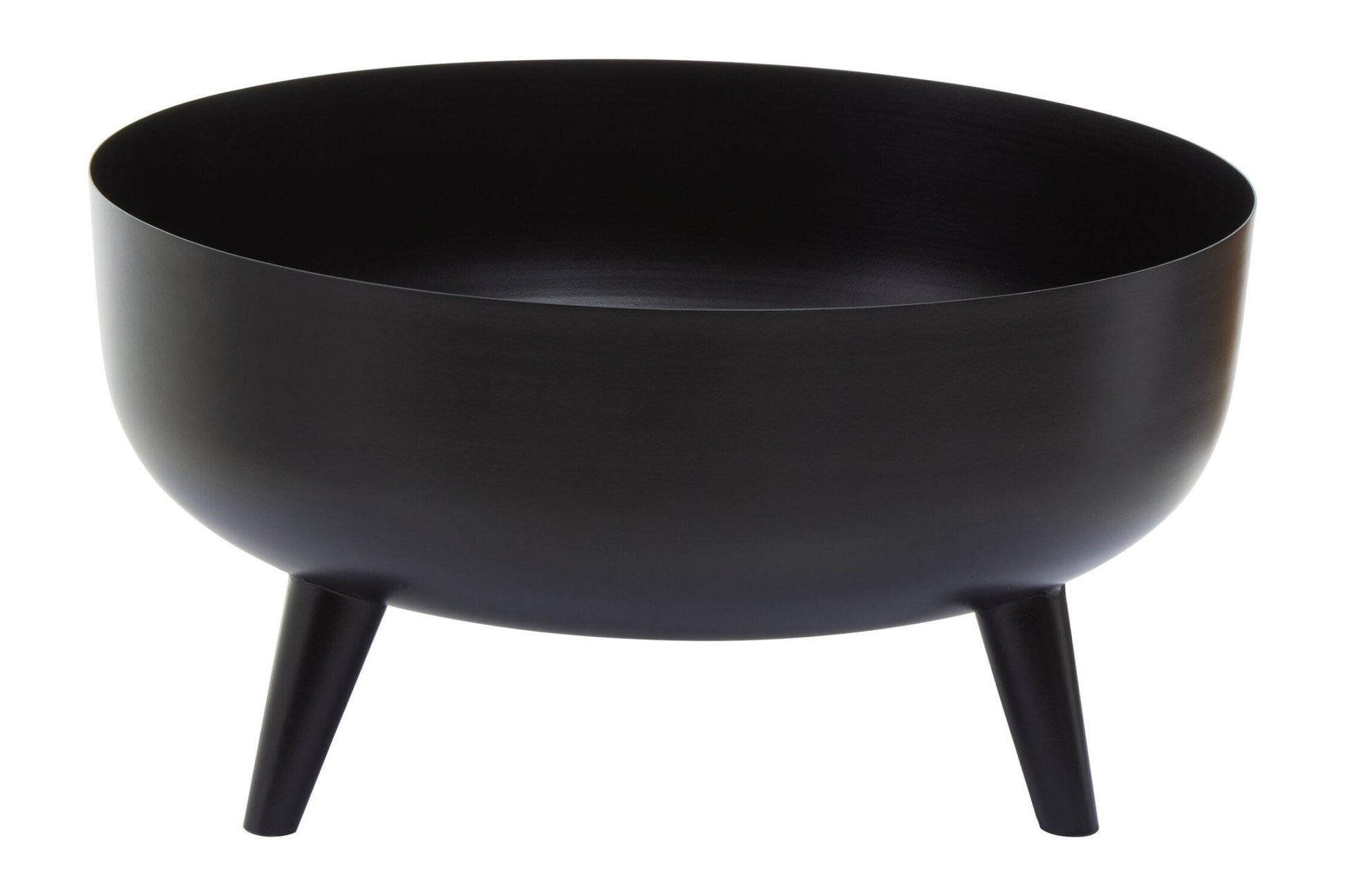Alina Black Footed Planter | Luxury Home Accessories | Heulog Glow