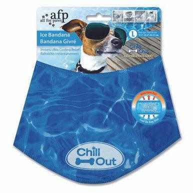 All For Paws Chill Out Ice Bandana Large | Luxury Home Accessories | Heulog Glow